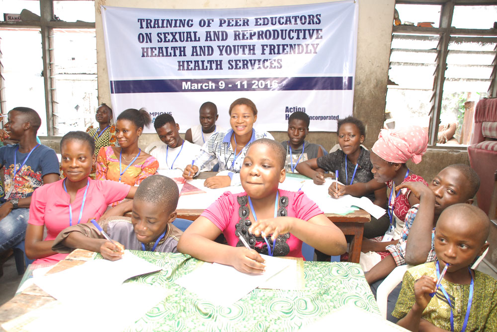 AHI Trains Health Workers and Peer Educators on Adolescent Youth-Friendly Healthcare Service Provision