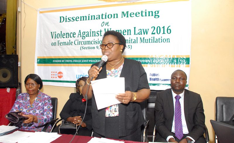 Dissemination of the Simplified Oyo State Law Prohibiting Violence Against Women to Stakeholders in Oyo State