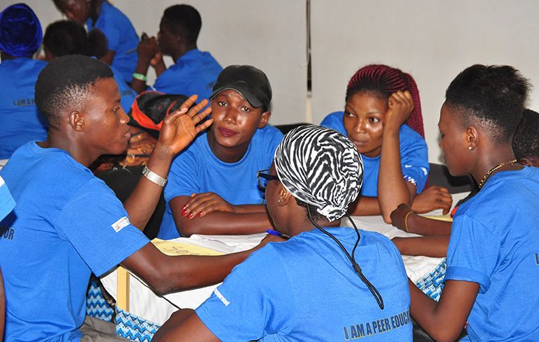 120 Young People Empowered AS Peer Educators