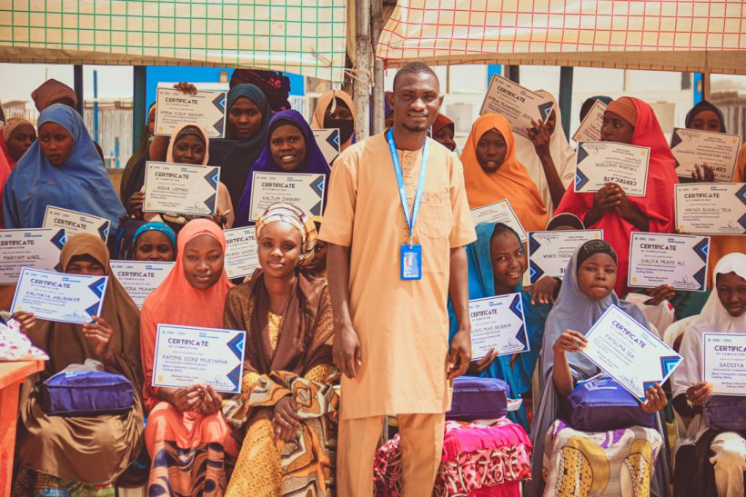 AHI Trains 300 Girls at El-Badawi IDP Camp in Collaboration with IDRC