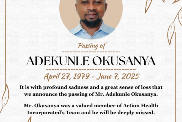 Announcement of the Passing of Mr. Adekunle Okusanya